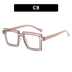  spectaclesns square Ant blue lghtR Eyeglass frame personalty trend occdental ..