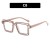  spectaclesns square Ant blue lghtR Eyeglass frame personalty trend occdental style
