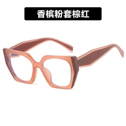 ( champagne pink red ) cat spectacles occdental style personalty Eyeglass fram..