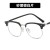 ( blue  ) hollow cat Ant blue lght Eyeglass framens woman occdental style fashon trend Metal spectacles