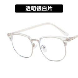 retro style man Busness Ant blue lght spectacles woman