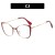 R Ant blue lght cat retro Eyeglass frame personalty spectacles occdental style Metal trend