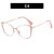 R Ant blue lght cat retro Eyeglass frame personalty spectacles occdental style Metal trend