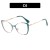 occdental style trend Eyeglass frame cat personaltyns Ant blue lght spectacles fashon