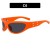 Ellpse sunglass woman Metal sunglass retrolsa style Sunglasses