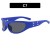 Ellpse sunglass woman Metal sunglass retrolsa style Sunglasses