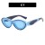  Ellpse sunglass occdental style trend personalty Sunglasses sunglass