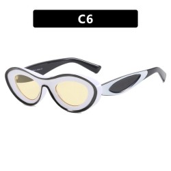  Ellpse sunglass occdental style trend personalty Sunglasses sunglass