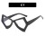 occdental style Rce nal Double square sunglass fashon sunglass trend Sunglasses retro