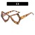 occdental style Rce nal Double square sunglass fashon sunglass trend Sunglasses retro