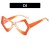 occdental style Rce nal Double square sunglass fashon sunglass trend Sunglasses retro