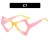occdental style Rce nal Double square sunglass fashon sunglass trend Sunglasses retro