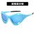 square surface Eyeglass frame Ant blue lghtns spectacles occdental style fashon retro