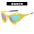 square surface Eyeglass frame Ant blue lghtns spectacles occdental style fashon retro