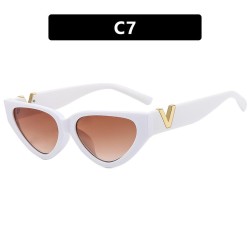V samll three cat sunglass fashon trend Sunglasses sunglass woman