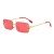 occdental style sde cut sunglass man woman retro Sunglasses personalty samll