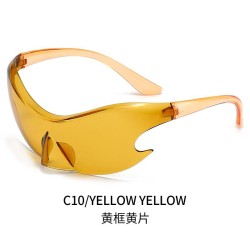 occdental styleY personalty sunglass woman  Colorful Sunglasses