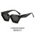 occdental styleY personalty sunglass woman  Colorful Sunglasses