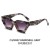 occdental styleY personalty sunglass woman  Colorful Sunglasses