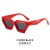 occdental styleY personalty sunglass woman  Colorful Sunglasses