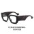 occdental style polygon sunglass  personalty trend Sunglasses