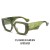occdental style polygon sunglass  personalty trend Sunglasses