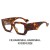 occdental style polygon sunglass  personalty trend Sunglasses
