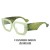 occdental style polygon sunglass  personalty trend Sunglasses