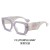 occdental style polygon sunglass  personalty trend Sunglasses