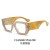 occdental style polygon sunglass  personalty trend Sunglasses