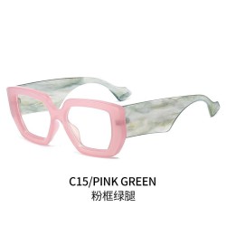  occdental style trend wdth neutral spectacles fashon retro lady