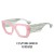  occdental style trend wdth neutral spectacles fashon retro lady