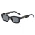  leather occdental style three cat Metal Eyeglass frame Ant blue lght spectacles