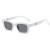  leather occdental style three cat Metal Eyeglass frame Ant blue lght spectacles