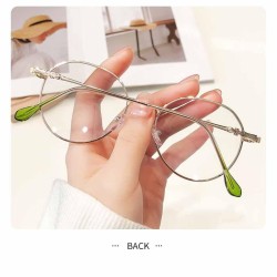retro Ant blue lght samll style Eyeglass frame woman Korean style