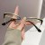 retro Ant blue lght samll style Eyeglass frame woman Korean style