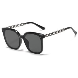 fashon Sunglasses woman black hghns sunglass personalty sunglass