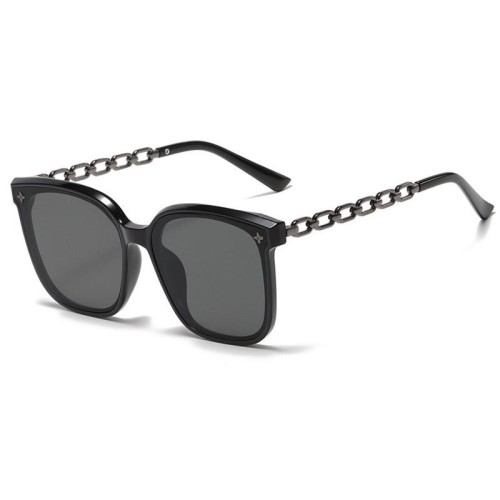 fashon Sunglasses woman black hghns sunglass personalty sunglass