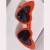fashon Sunglasses woman black hghns sunglass personalty sunglass