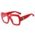 occdental style retro cat Metal spectacles Ant blue lght woman