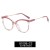 (c  red / blue ) Ant blue lght  ns trend spectacles woman