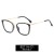  Round frame Ant blue lght candy colors spectacles