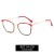  Round frame Ant blue lght candy colors spectacles