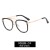 R Ant blue lght Eyeglass frame Metal fashon woman