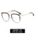 R Ant blue lght Eyeglass frame Metal fashon woman