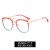 occdental style Double woman Ant blue lght candy colors spectacles