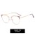 occdental style Double woman Ant blue lght candy colors spectacles
