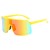 ( frame  red )Colorful Outdoor Sunglasses woman style occdental style sport man sunglass