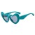 lady personalty heart-shaped sunglass fashon sunglass occdental style love Sunglasses