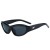  sde cut sunglass fashon occdental style trend ocean gradual change Sunglasses flower